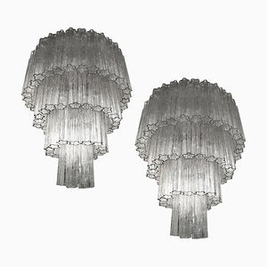 Italian Tronchi Chandeliers, Set of 2-OVO-1235335