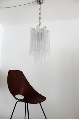 Italian Tube Chandelier from Venini, 1950s-VNE-973683