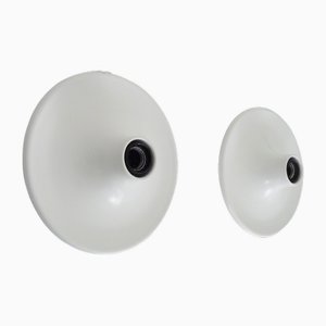 Italian Ufo Disc Wall Sconces from Targetti, 1970s, Set of 2-MZP-1746843