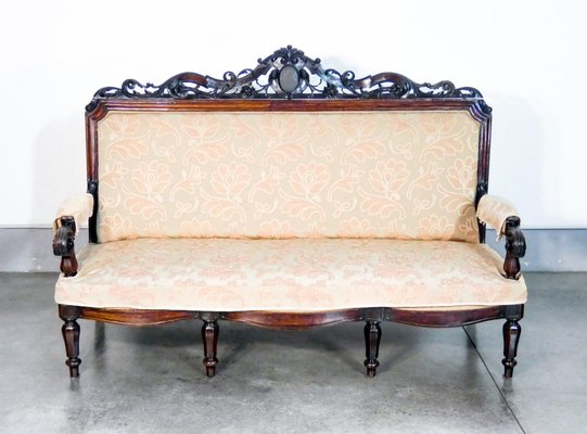 Italian Umbertine Sofa in Walnut Italy-OJE-1319274