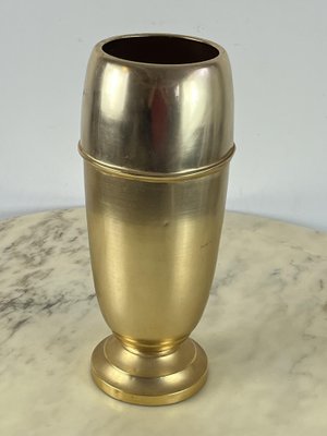 Italian Umbrella Stand in Brass, 1950s-YST-1780341