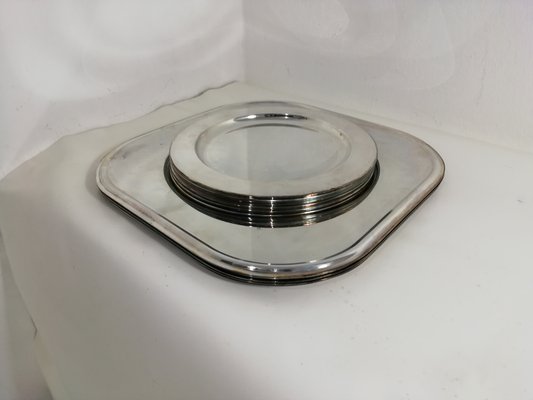 Italian Under Plate and Bread Saucer, 1990s, Set of 12-HNE-1420546