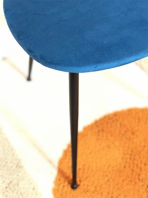 Italian Upholstered Metal Chair, 1960s-FQG-1754298