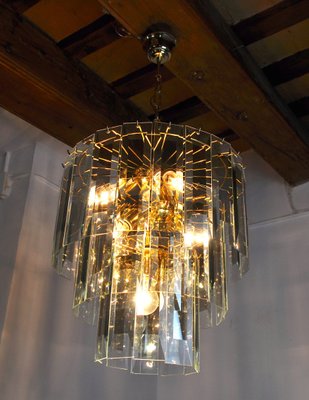 Italian Veca Chandelier with 3 Levels, 1970s-EJE-1174599