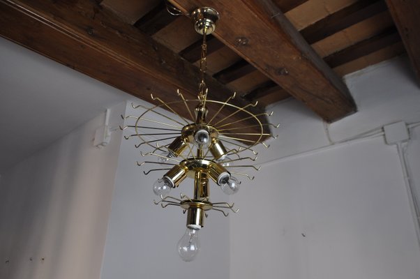 Italian Veca Chandelier with 3 Levels, 1970s-EJE-1174599