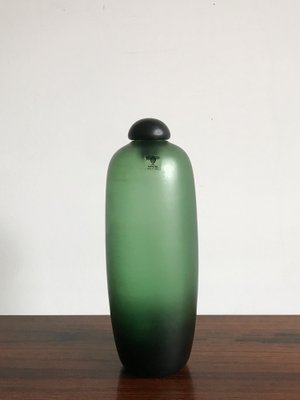 Italian Velati Series Vase or Bottle in Murano Glass from Venini, 1981-CC-1469304