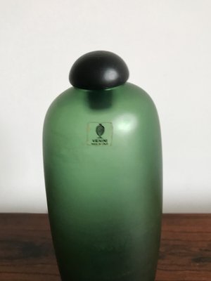 Italian Velati Series Vase or Bottle in Murano Glass from Venini, 1981-CC-1469304