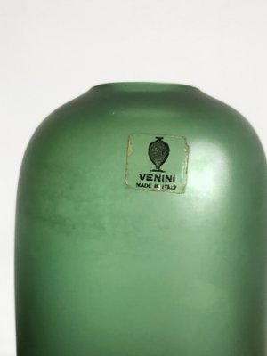 Italian Velati Series Vase or Bottle in Murano Glass from Venini, 1981-CC-1469304