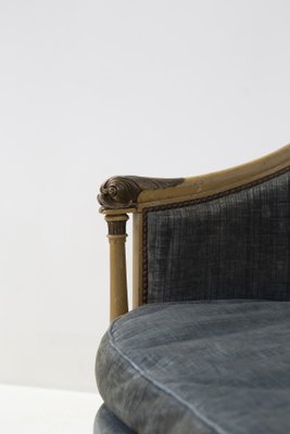 Italian Velvet Sofa, 1890s-RCE-1407249