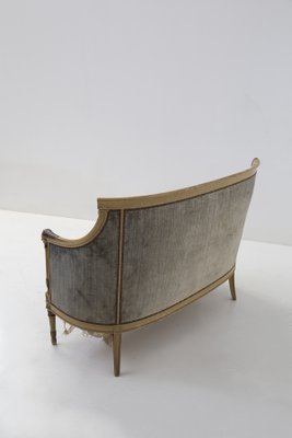 Italian Velvet Sofa, 1890s-RCE-1407249