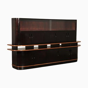 Italian Veneer and Stained Wood Furniture, 1940s-VMM-745700