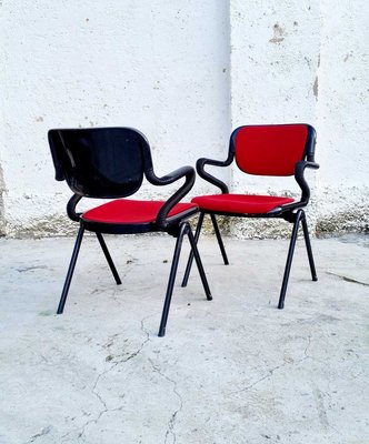 Italian Vertebra System Chairs by Emilio Ambasz and Giancarlo Piretti for OpenArk / Anonima Castelli, 1970s, Set of 2-PUG-899958