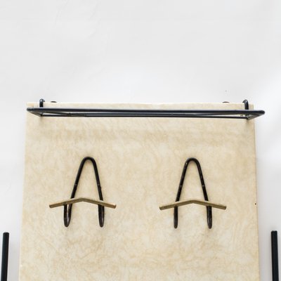 Italian Wall Coat Rack, 1960s-NZV-2027600