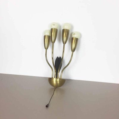 Italian Wall Light in Metal and Brass, 1960s-QZ-1052904