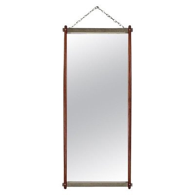 Italian Wall Mirrors with Wood and Steel Frame attributed to Stildomus, 1960s-GDD-1778307