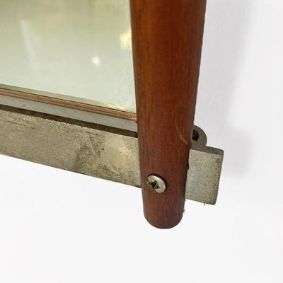 Italian Wall Mirrors with Wood and Steel Frame attributed to Stildomus, 1960s-GDD-1778307