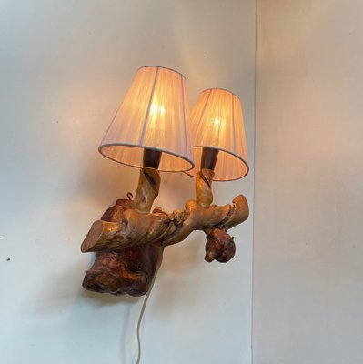 Italian Wall Sconce in Vine Tree, 1950s-LCR-1700015