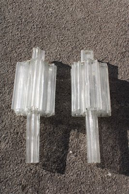 Italian Wall Sconces from Venini, 1960s, Set of 2-EH-807410