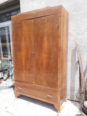 Italian Walnut Cabinet, 1940s-RAQ-561914