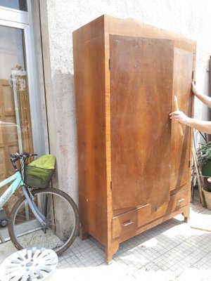 Italian Walnut Cabinet, 1940s-RAQ-561914