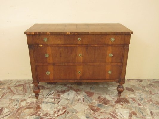 Italian Walnut Chest of Drawers-CDG-1422779