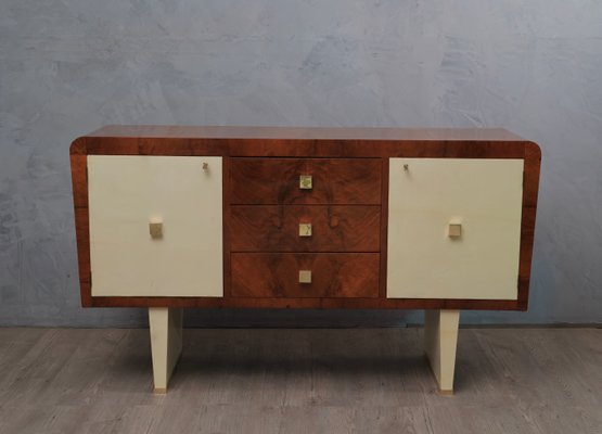 Italian Walnut Sideboard, 1940s-UH-868808