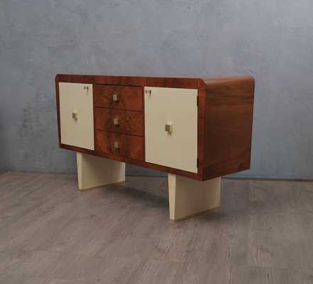 Italian Walnut Sideboard, 1940s-UH-868808