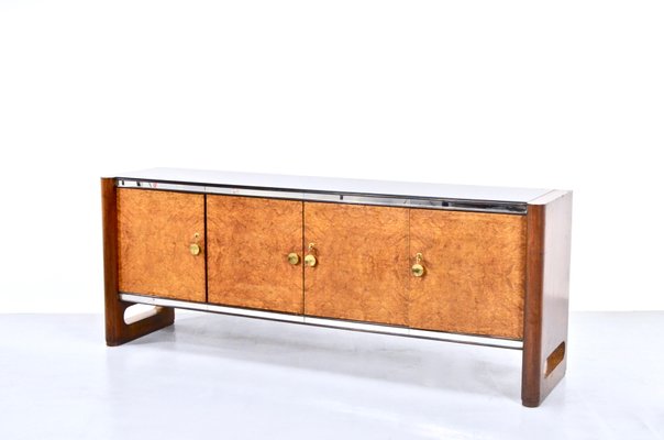 Italian Walnut Sideboard from La Permanente Del Mobile, 1960s-DUG-2041792