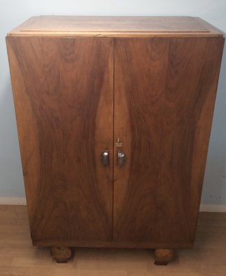 Italian Wardrobe in Walnut, 1920-BZF-1727805