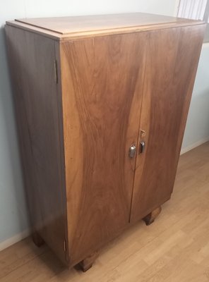 Italian Wardrobe in Walnut, 1920-BZF-1727805