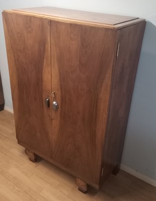 Italian Wardrobe in Walnut, 1920-BZF-1727805