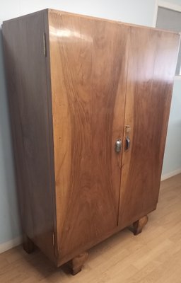 Italian Wardrobe in Walnut, 1920-BZF-1727805