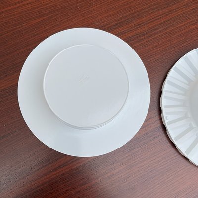 Italian White Ashtray by Anna Castelli Ferrieri for Kartell, 1979-BVG-1270834