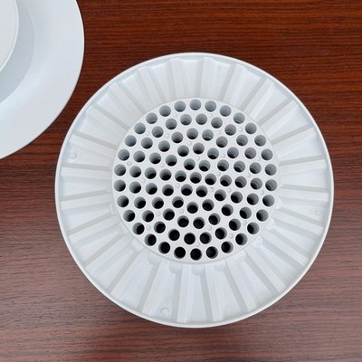 Italian White Ashtray by Anna Castelli Ferrieri for Kartell, 1979-BVG-1270834