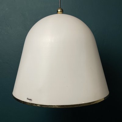 Italian White Kuala Pendant Lamp by Franco Bresciani for Guzzini Italy, 1970s-WQC-1311849