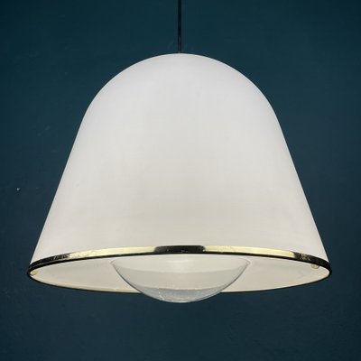 Italian White Kuala Pendant Lamp by Franco Bresciani for Guzzini Italy, 1970s-WQC-1311849