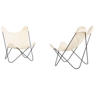 Italian White Tripolina Chairs by Gastone Rinaldi for Rima, Set of 2-AA-1231935