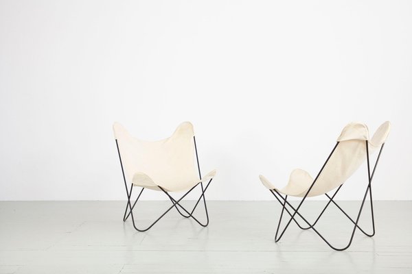 Italian White Tripolina Chairs by Gastone Rinaldi for Rima, Set of 2-AA-1231935