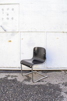 Italian Wood and Metal Chairs, 1960s, Set of 2-VCV-1722714