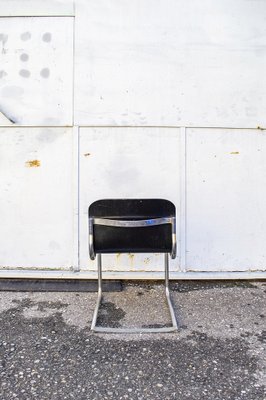 Italian Wood and Metal Chairs, 1960s, Set of 2-VCV-1722714