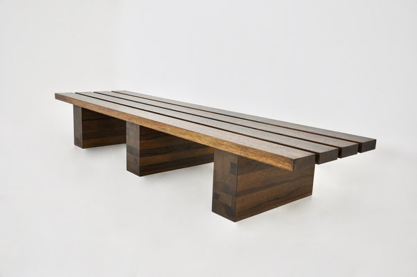 Italian Wooden Bench, 1950s-HFM-1728812