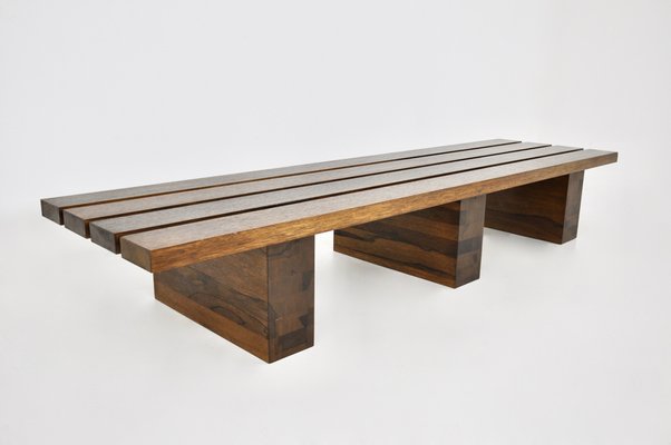 Italian Wooden Bench, 1950s-HFM-1728812