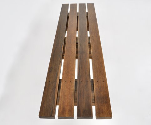 Italian Wooden Bench, 1950s-HFM-1728812