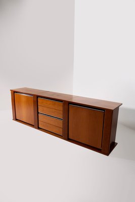 Italian Wooden Crafted Sideboard, 1970s-RCE-2022776