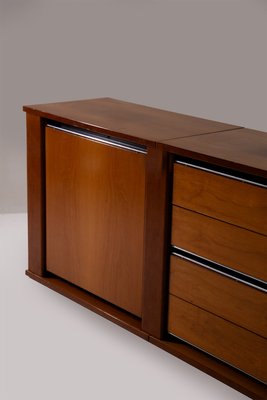 Italian Wooden Crafted Sideboard, 1970s-RCE-2022776