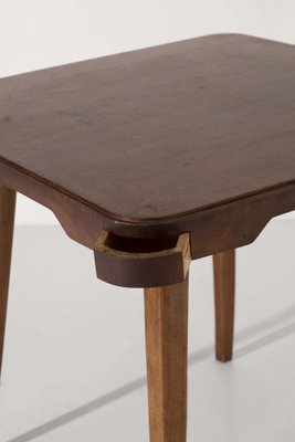 Italian Wooden Game Table, 1950s-RCE-1775499