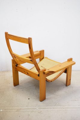 Italian Wooden Lounge Chairs, 1970s, Set of 2-AOL-767691