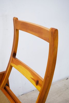 Italian Wooden Lounge Chairs, 1970s, Set of 2-AOL-767691