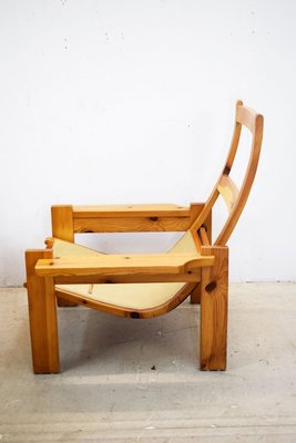 Italian Wooden Lounge Chairs, 1970s, Set of 2-AOL-767691