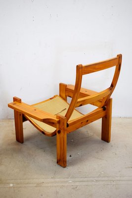 Italian Wooden Lounge Chairs, 1970s, Set of 2-AOL-767691